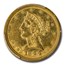 1844-O $5 Liberty Gold Half Eagle MS-61 PCGS