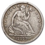 1844-O Liberty Seated Half Dollar XF