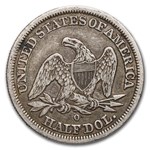 1844-O Liberty Seated Half Dollar XF