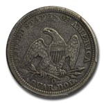 1844-O Liberty Seated Quarter XF-45 PCGS