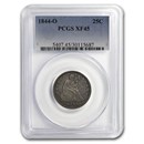 1844-O Liberty Seated Quarter XF-45 PCGS