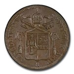 1844-R Italy Papal States Baiocco MS-64 PCGS (Brown)