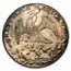 1845-Go PM Mexico Silver 8 Reales Cap & Rays MS-63 PCGS