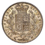 1845 Great Britain Silver Crown Victoria MS-62 NGC