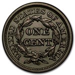 1845 Large Cent AU
