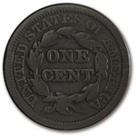 1845 Large Cent VG
