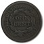 1845 Large Cent VG