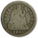 1845 Liberty Seated Dime Good