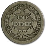 1845 Liberty Seated Dime Good
