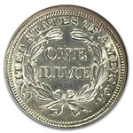 1845 Liberty Seated Dime MS-65 NGC