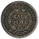 1845 Liberty Seated Half Dime Good