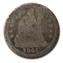 1845-O Liberty Seated Dime AG