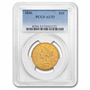 1846 $10 Liberty Gold Eagle AU-53 PCGS