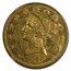 1846 $10 Liberty Gold Eagle MS-61 NGC