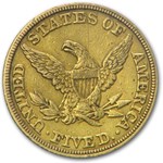 1846 $5 Liberty Gold Half Eagle XF (Large Date)