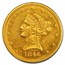 1846/5-O $10 Liberty Gold Eagle AU-58 PCGS