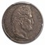 1846-A Kingdom of France AR 25 Centimes Louis-Philippe MS-62 PCGS