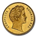 1846 Germany Gold Ducat Ludwig I MS-61 NGC (PL, Bavaria)