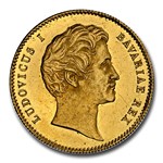 1846 Germany Gold Ducat Ludwig I MS-61 NGC (PL, Bavaria)