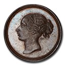 1846 Great Britain CU Pattern Cent Victoria PR-62 PCGS (Brown) 1846 Great Britain CU Pattern Cent Victoria PR-62 PCGS (Brown)