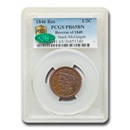 1846 Half Cent PR-65 PCGS CAC (Brown, Restrike Rev. of 1840)