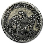 1846 Liberty Seated Dollar XF
