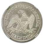 1846 Liberty Seated Half Dollar MS-61 NGC (Horizontal 6 Med Date)