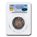 1846 Liberty Seated Half Dollar MS-64+ PCGS CAC (6/Horizontal 6) 1846 Liberty Seated Half Dollar MS-64+ PCGS CAC (6/Horizontal 6)