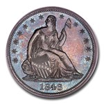 1846 Liberty Seated Half Dollar PR-65 PCGS CAC (Medium Date)