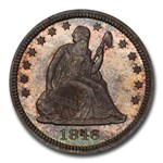 1846 Liberty Seated Quarter PR-65 PCGS CAC