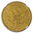1846-O $10 Liberty Gold Eagle AU-53+ NGC