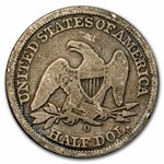 1846-O Liberty Seated Half Dollar Medium Date VG