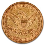 1847 $10 Liberty Gold Eagle AU-53 NGC