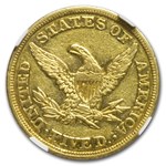 1847 $5 Liberty Gold Half Eagle AU