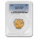 1847 $5 Liberty Gold Half Eagle XF-45 PCGS (RPD FS-303) 1847 $5 Liberty Gold Half Eagle XF-45 PCGS (RPD FS-303)