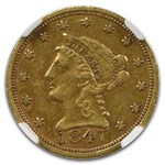 1847-C $2.50 Liberty Gold Quarter Eagle AU-53 NGC