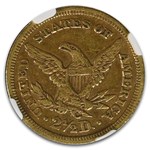 1847-C $2.50 Liberty Gold Quarter Eagle AU-53 NGC