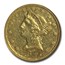 1847-C $5 Liberty Gold Half Eagle XF-45 NGC
