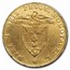 1847 Colombia Gold 16 Peso XF