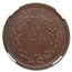 1847 Hawaii Cent MS-63+ NGC CAC (Brown)