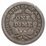 1847 Liberty Seated Dime Fine