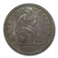 1847 Liberty Seated Dollar AU-53 NGC