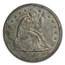 1847 Liberty Seated Dollar AU-55 NGC