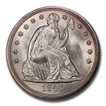 1847 Liberty Seated Dollar MS-65 PCGS