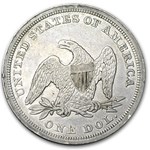 1847 Liberty Seated Dollar XF
