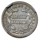 1847 Liberty Seated Half Dime MS-67 NGC