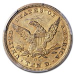 1847-O $10 Liberty Gold Eagle AU-53 PCGS