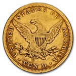 1847-O $10 Liberty Gold Eagle VF Details (Cleaned)