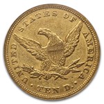 1848 $10 Liberty Gold Eagle AU-50 NGC