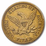 1848-C $5 Liberty Gold Half Eagle XF-40 PCGS